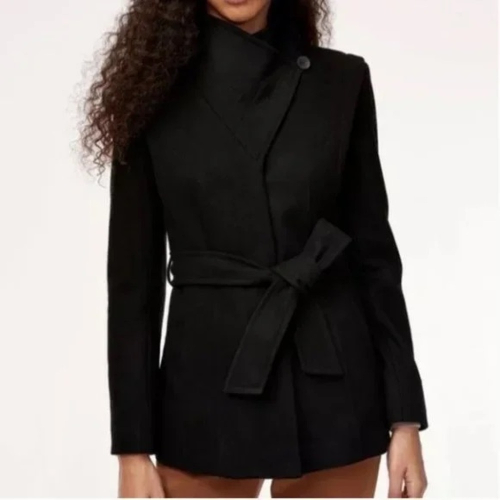 Aritzia Babaton Spencer Wool Coat
